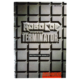 Robocop vs The Terminator [Manual] (Super Nintendo / SNES)