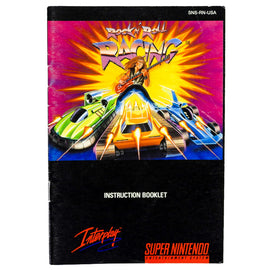 Rock 'N Roll Racing [Manual] (Super Nintendo / SNES)
