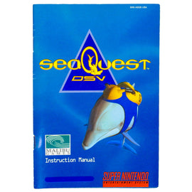 Sea Quest DSV [Manual] (Super Nintendo / SNES)