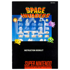 Space Invaders [Manual] (Super Nintendo / SNES)