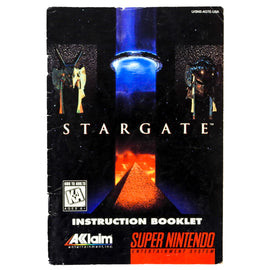Stargate [Manual] (Super Nintendo / SNES)