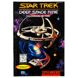 Star Trek: Deep Space Nine Crossroads Of Time [Manual] (Super Nintendo / SNES)