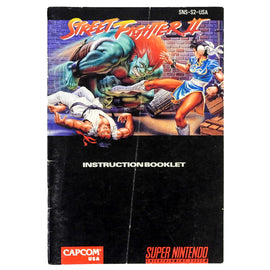 Street Fighter II 2 [Manual] (Super Nintendo / SNES)