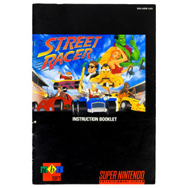 Street Racer [Manual] (Super Nintendo / SNES)