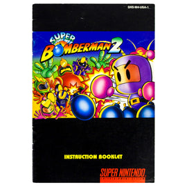 Super Bomberman 2 [Manual] (Super Nintendo / SNES)