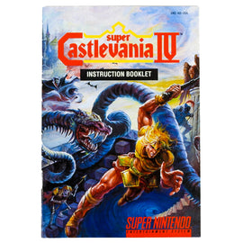 Super Castlevania IV 4 [Manual] (Super Nintendo / SNES)