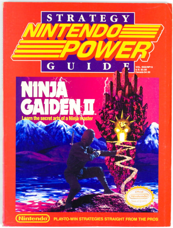Ninja Gaiden II Strategy Guide [Volume 15] [Nintendo Power] (Magazines)