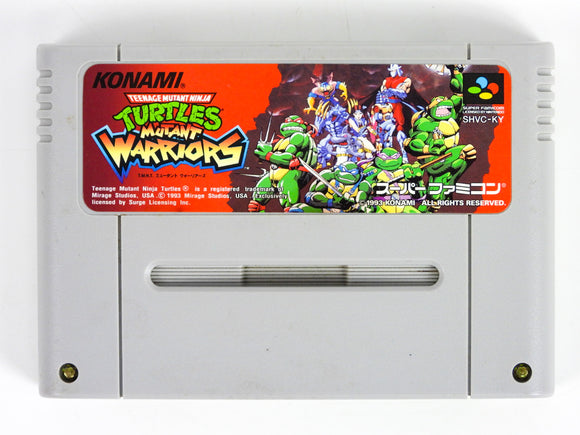 Teenage Mutant Ninja Turtles: Mutant Warriors [JP Import] (Super Famicom)