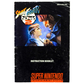 Street Fighter Alpha 2 [Manual] (Super Nintendo / SNES)