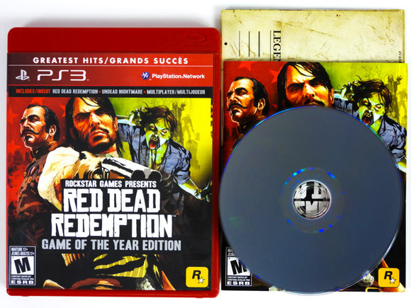 Red Dead Redemption [Game Of The Year Edition] [Greatest Hits] (Playstation 3 / PS3)
