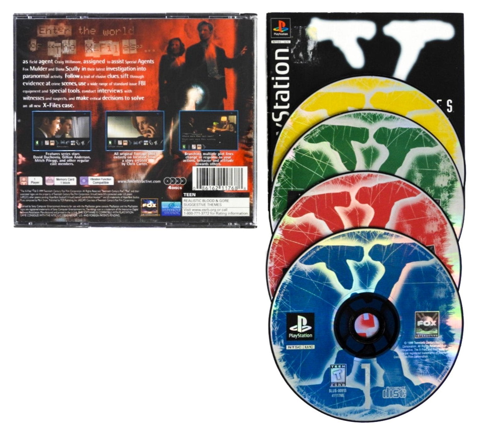 X-Files The Game (PlayStation / PS1) – Retro MTL