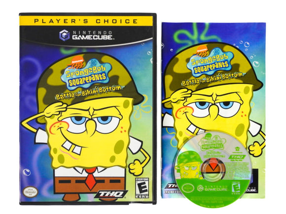 SpongeBob SquarePants Battle For Bikini Bottom [Player's Choice] (Nintendo Gamecube)