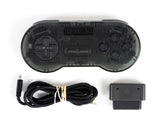 Black SN30 2.4G Wireless Bluetooth Gamepad [8BitDo] (Super Nintendo / SNES)