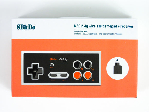 N30 2.4G Wireless Bluetooth Gamepad [8BitDo] (Nintendo / NES)