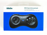 Black M30 2.4G Wireless Bluetooth Gamepad [8BitDo] (Sega Genesis)