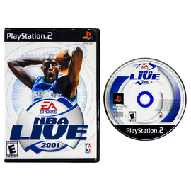 NBA Live 2001 (PlayStation 2 / PS2)