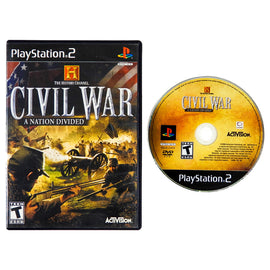 History Channel: Civil War A Nation Divided (PlayStation 2 / PS2)