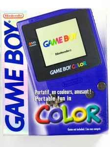 Nintendo Game Boy Color System Grape (GBC)