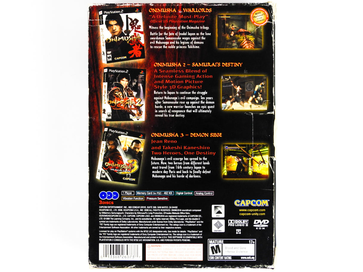 Onimusha The Essentials For Playstation 2 sale