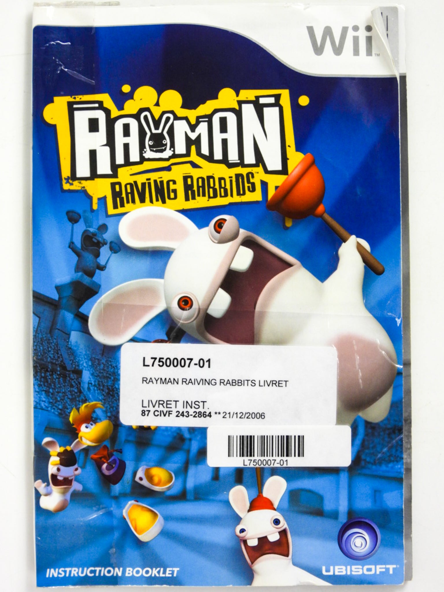 Rayman Raving Rabbids (Nintendo Wii) – RetroMTL