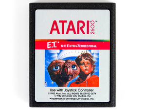 ET The Extra Terrestrial [Silver Label] (Atari 2600)