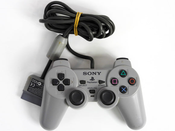 Gray Dual Analog Controller (Playstation / PS1)