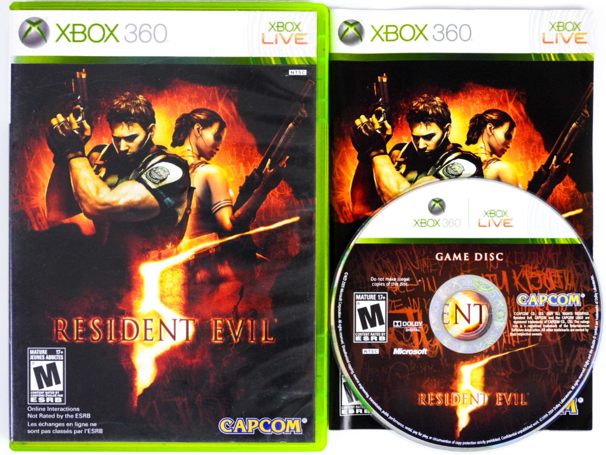 Resident Evil 5 (Xbox 360) – RetroMTL