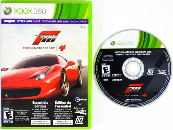 Forza Motorsport 4 Essentials Edition (Xbox 360)