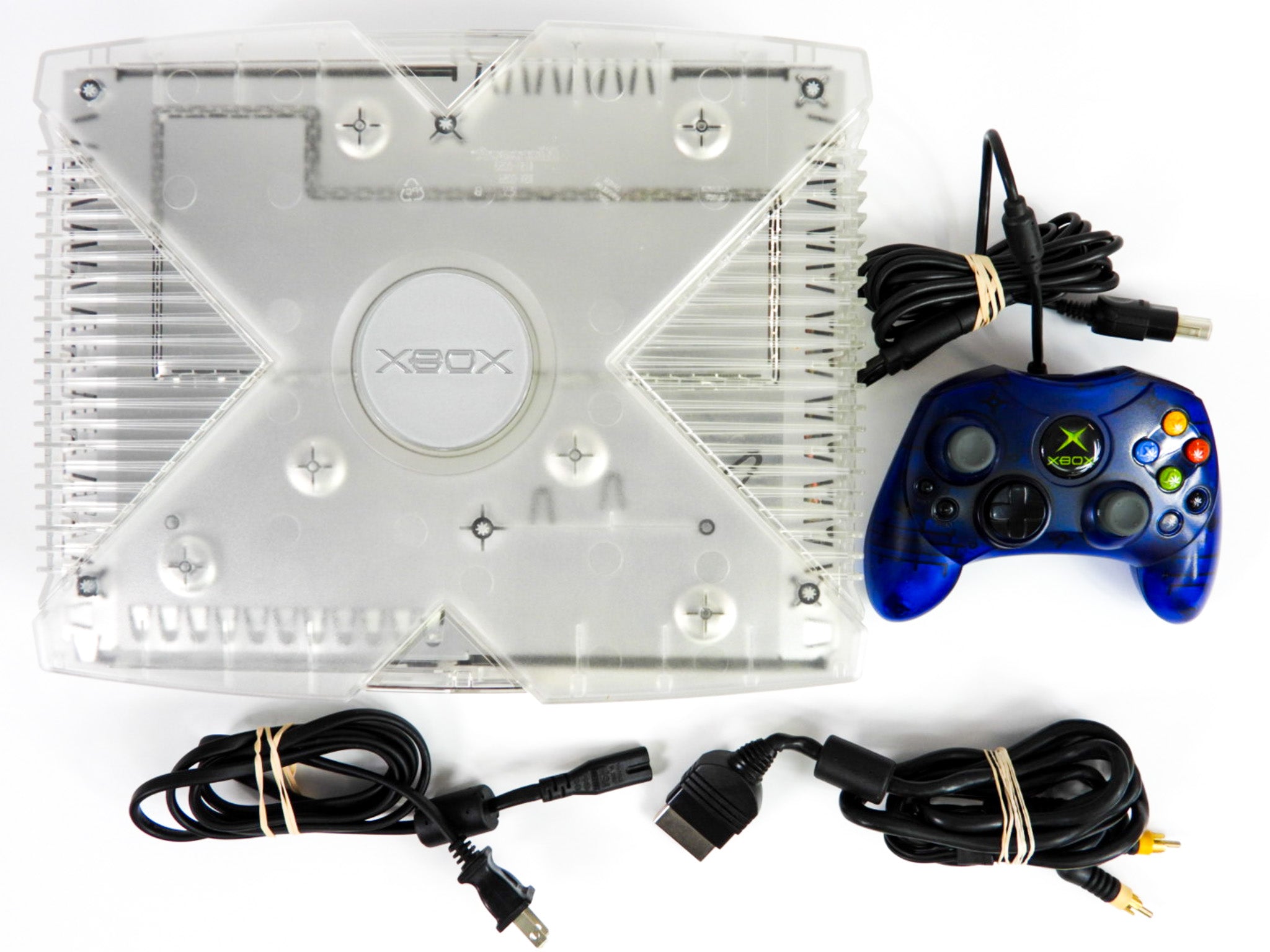 Games Xbox Original Accessories Original Xbox System Crystal With