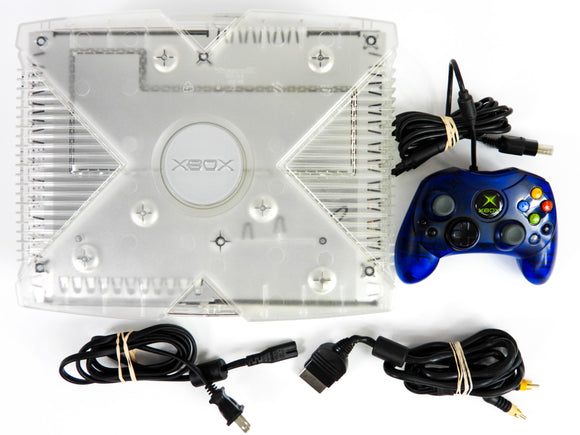 Original Xbox System Crystal with Unassorted Controller