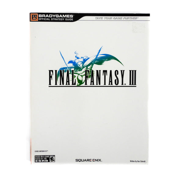 Final Fantasy III [BradyGames] (Game Guide)