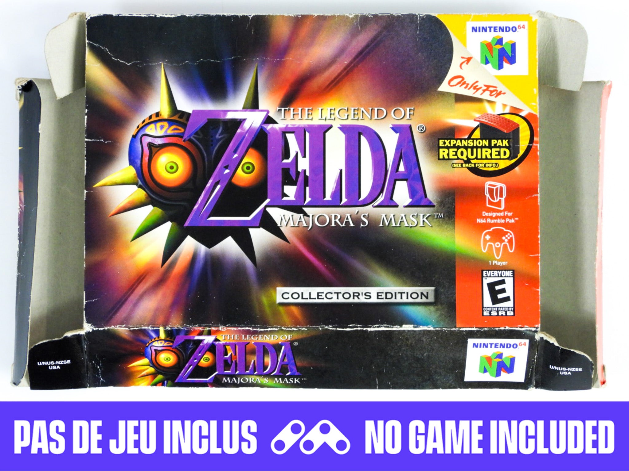 Zelda Majora's Mask Collector's Edition for Nintendo authentic 64