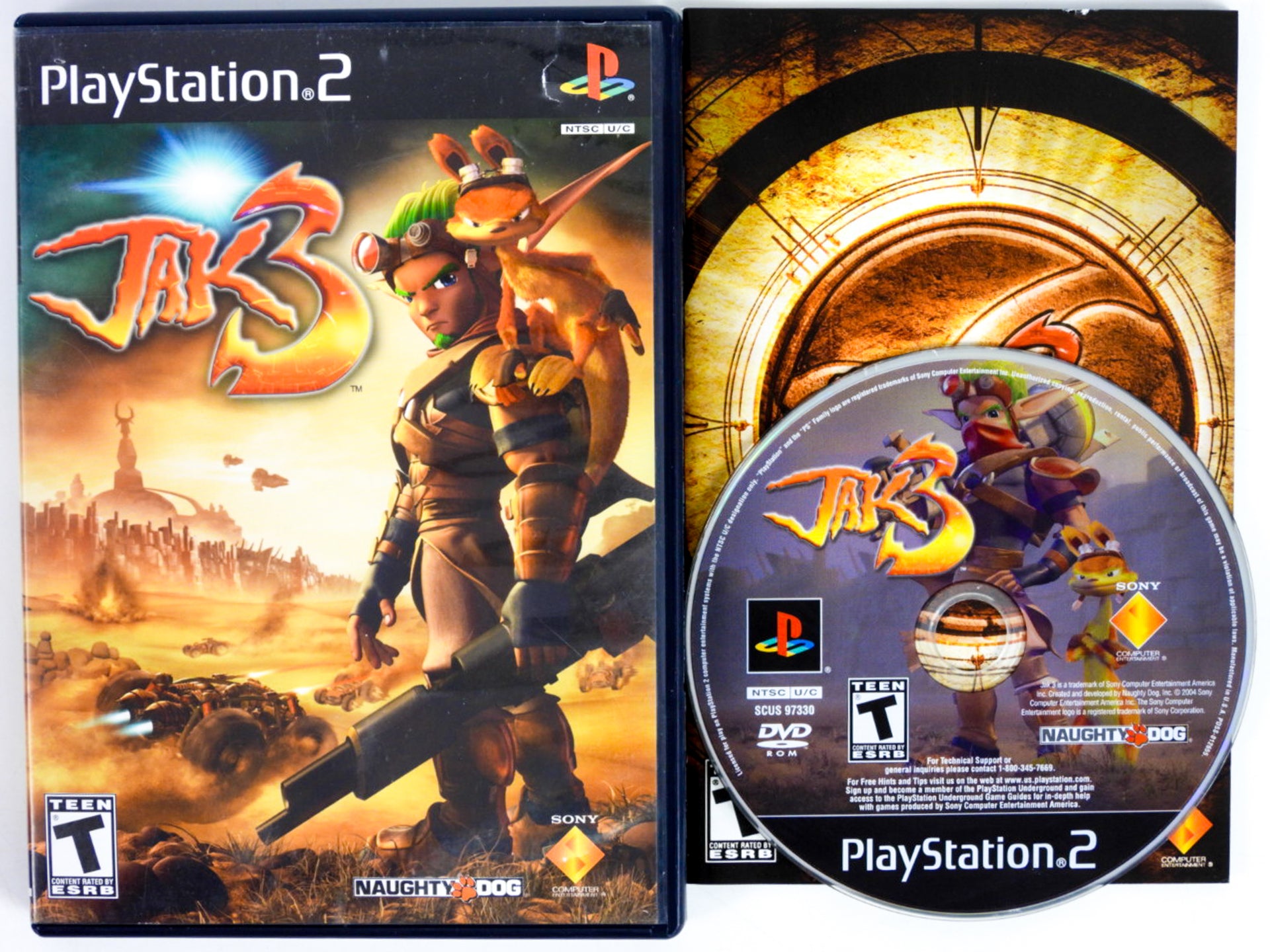 Jak Ps2 Cover Art Jak (PS2) PlayStation [Pre-Owned] J&L Game