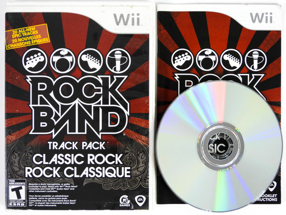Rock Band Track Pack: Classic Rock (Nintendo Wii)