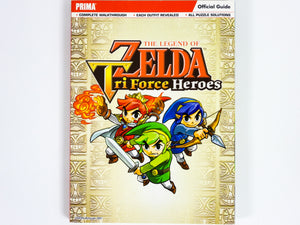 The Legend Of Zelda: Tri Force Heroes [Prima Games] (Game Guide)