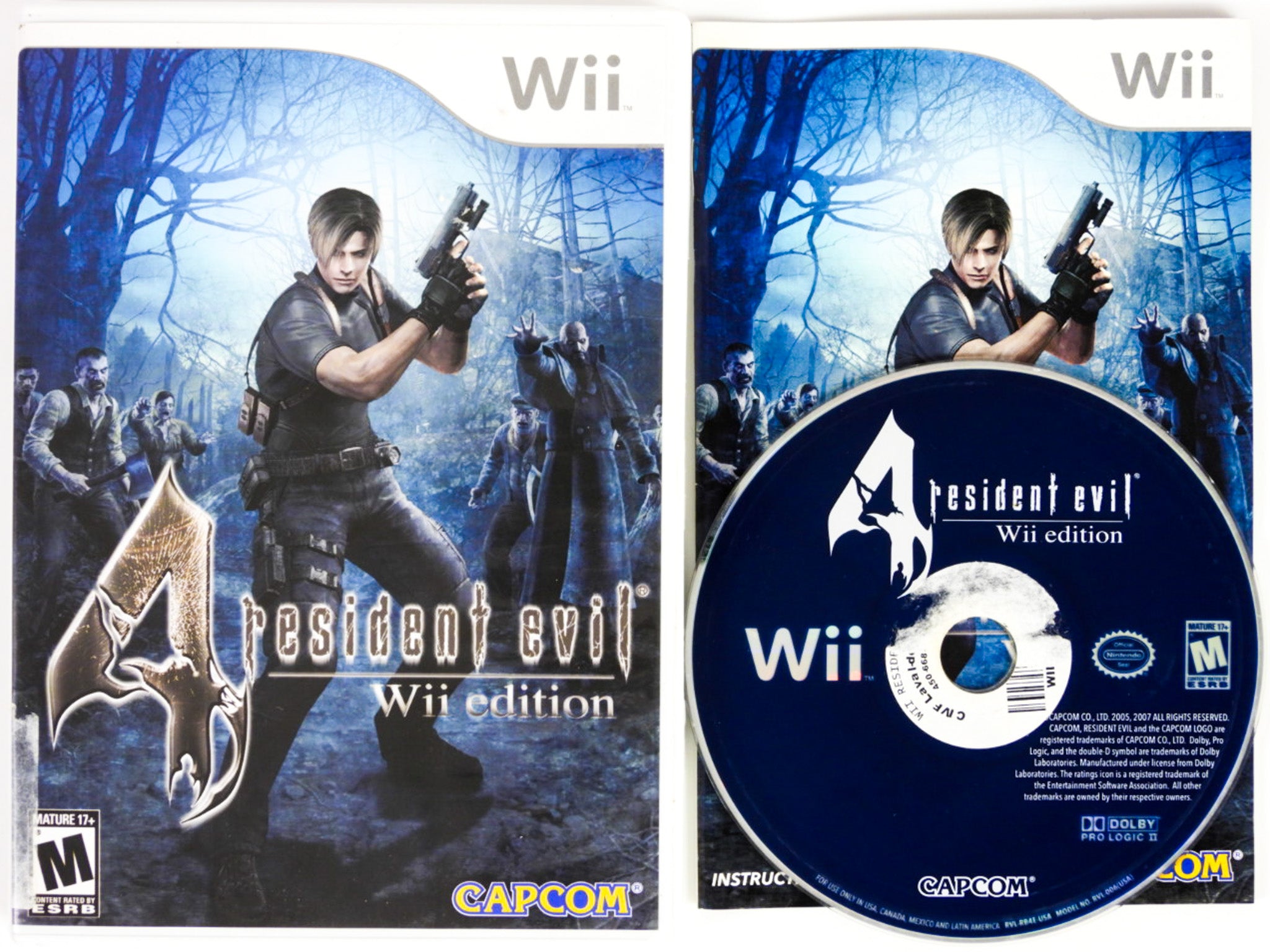 RESIDENT EVIL 4 Wii Edition (Nintendo Wii, 2007, Complete in Box) EUR 8 RESIDENT EVIL 4 Wii Edition (Nintendo Wii, 2007, Complete in Box) EUR 8