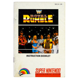 WWF Royal Rumble [Manual] (Super Nintendo / SNES)