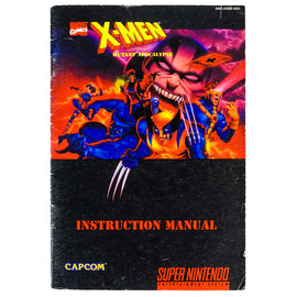 X-Men: Mutant Apocalypse [Manual] (Super Nintendo / SNES)