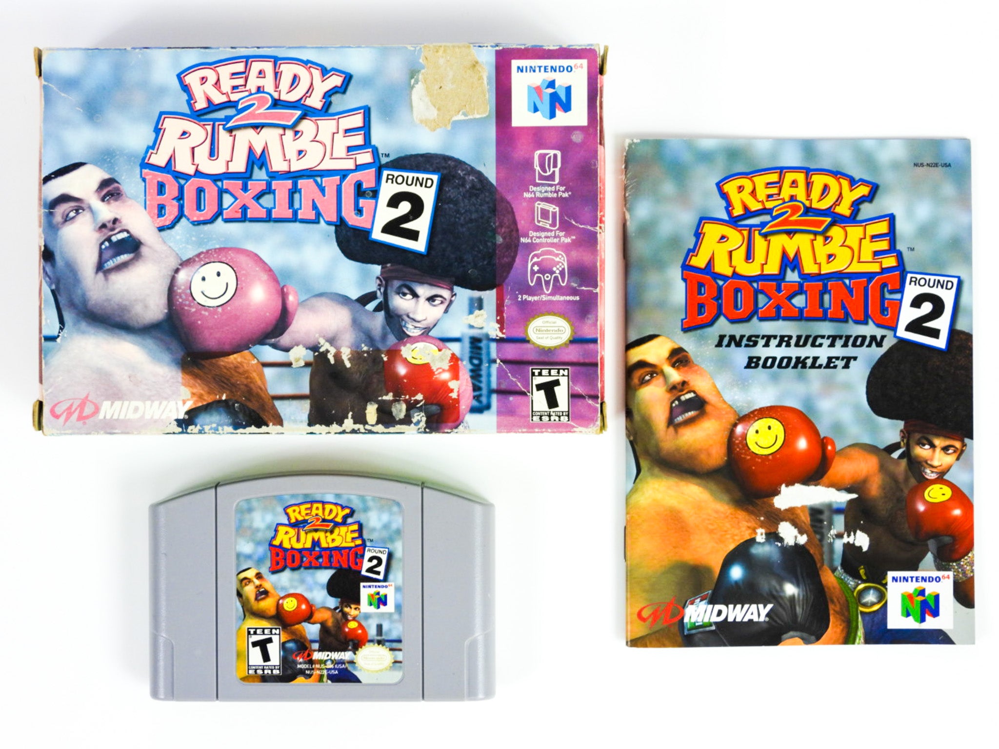 Ready 2 Rumble Boxing Round 2 (Nintendo 64 / N64) – RetroMTL