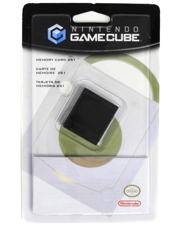 [251 Blocks] 16 MB Memory Card (Nintendo Gamecube)