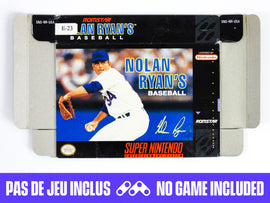 Nolan Ryan's Baseball [Box] (Super Nintendo / SNES)