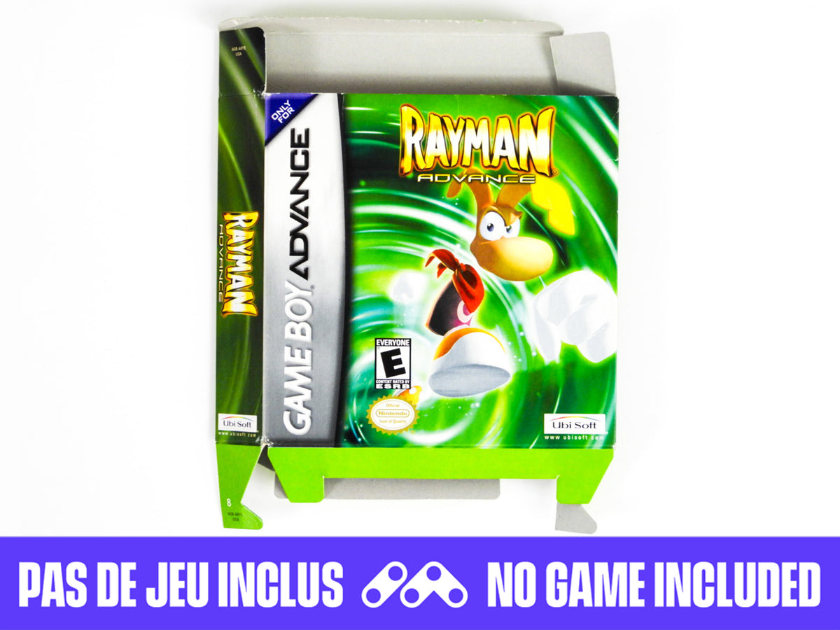 Boîte Vide Pour Jeu Rayman 3 - Game Boy Advance - Très Bon État - Pour Collection Ou Remplissage