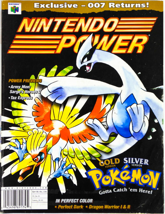 Pokemon Gold And [Volume 136] [Nintendo Power] (Magazines)