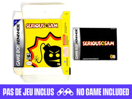 Serious Sam Advance [Box] (Nintendo Game Boy Advance / GBA)