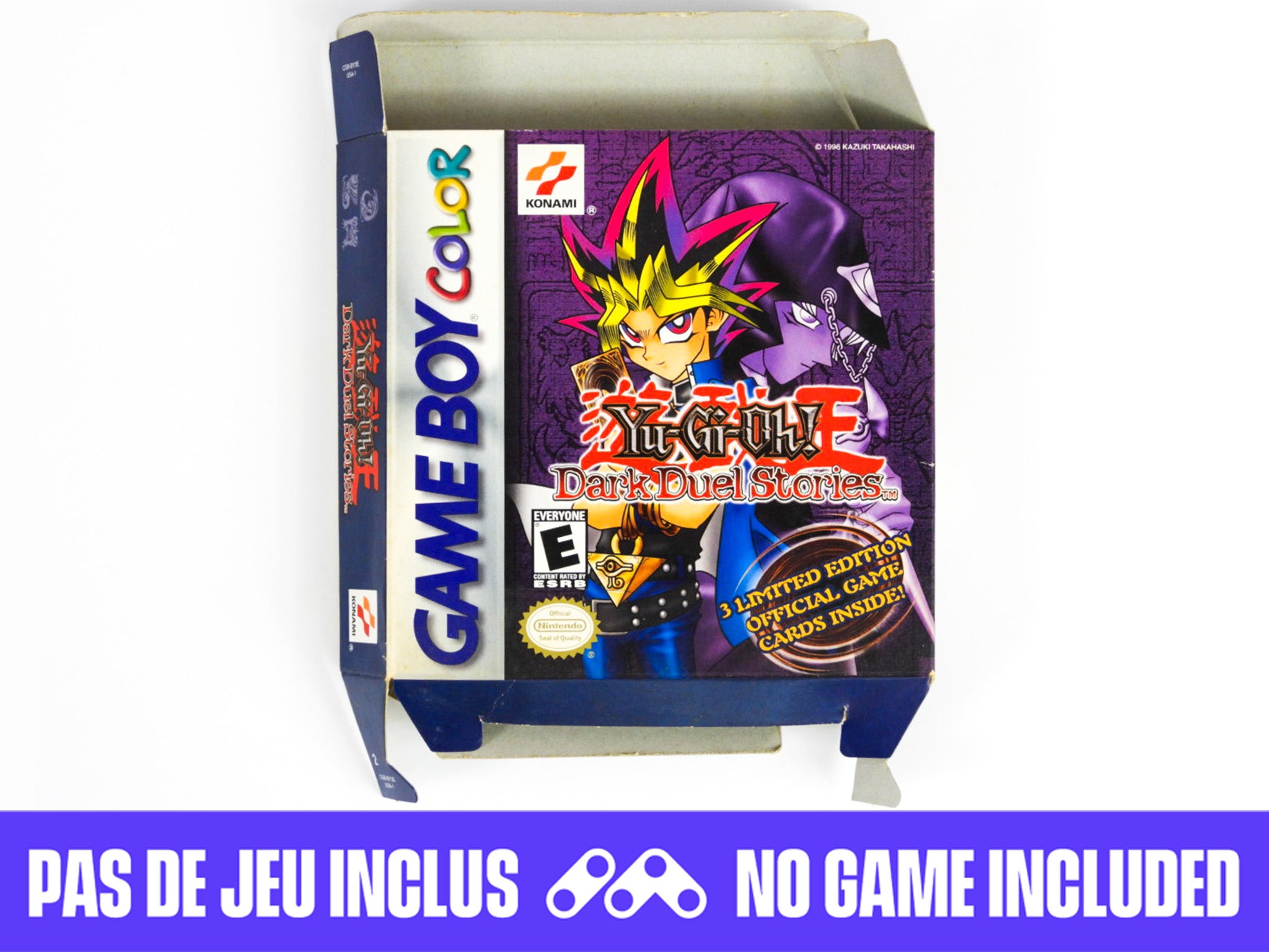 Yu-Gi-Oh Dark Duel Stories [Box] (Game Boy Color) – RetroMTL