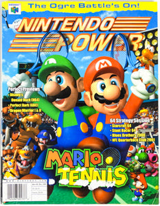 Mario Tennis [Volume 135] [Nintendo Power] (Magazines)