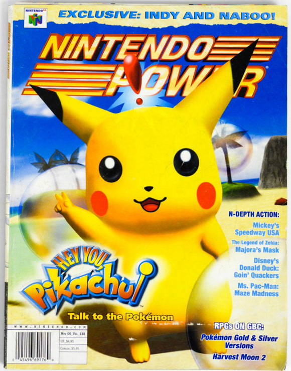 Hey You Pikachu [Volume 138] [Nintendo Power] (Magazines)