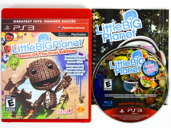 LittleBigPlanet [Game of the Year] [Greatest Hits] [Not For Resale] (Playstation 3 / PS3)