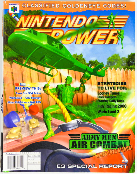 Army Men Air Combat [Volume 133] [Nintendo Power] (Magazines)