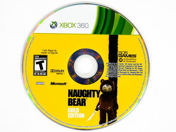 Naughty Bear [Gold Edition] (Xbox 360)
